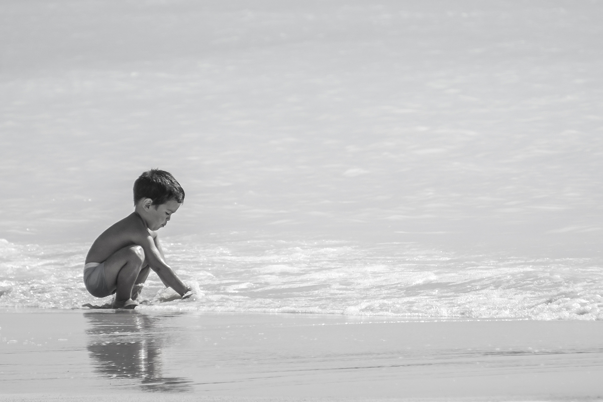 TERRY WINKLER : KIND OP HET STRAND